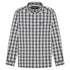 Lyle & Scott Washed Check Poplin Cove/Dark Navy Long Sleeve Shirt S