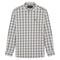 Lyle & Scott Washed Check Poplin Gunmetal Grey Long Sleeve Shirt S