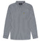 Lyle & Scott Checked Gingham Argyle Teal/Blue Long Sleeve Shirt S