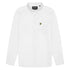 Lyle & Scott White Long Sleeve Shirt S