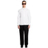 Lyle & Scott White Tonal Easy Care Poplin Shirt S
