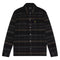 Lyle & Scott Brushed Tartan Jet Black Overshirt Jacket S