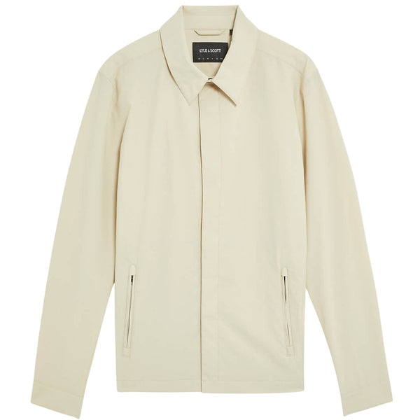 Lyle & Scott Grey Nylon Overshirt S