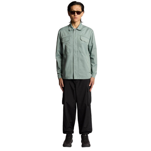 Lyle & Scott Green Multi Pocket Overshirt XL