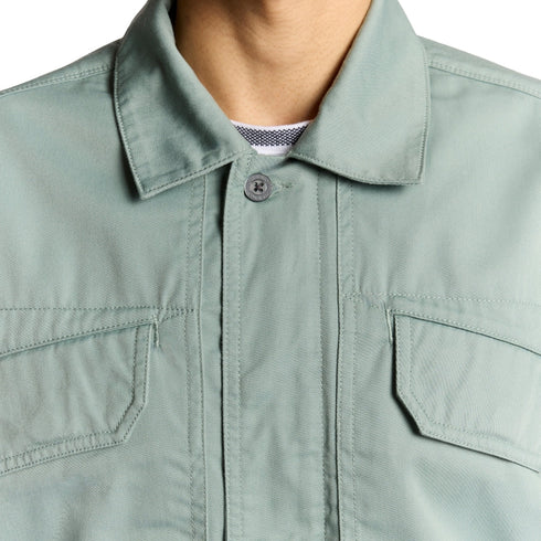 Lyle & Scott Green Multi Pocket Overshirt XL