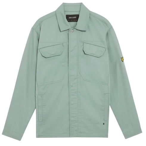 Lyle & Scott Green Multi Pocket Overshirt XL