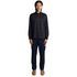 Lyle & Scott Navy Blue Jacquard Interlock Shirt S