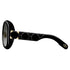 Dior Lady 9522 R2F Cd40114F 10A1 01B Shiny Black Frame Smoke Grey Lens Sunglasses Womens