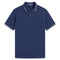 Fred Perry White and Black Twin Tipped Navy Blue Polo Shirt S