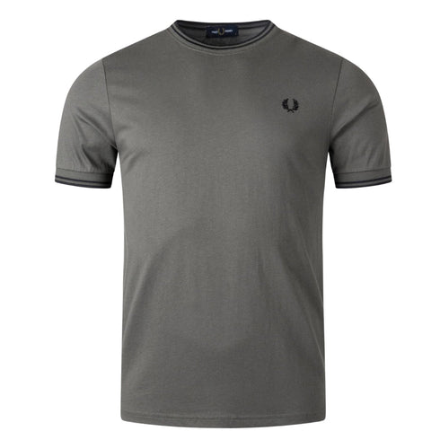 Fred Perry M1588 638 Field Green T-shirt Mens XS
