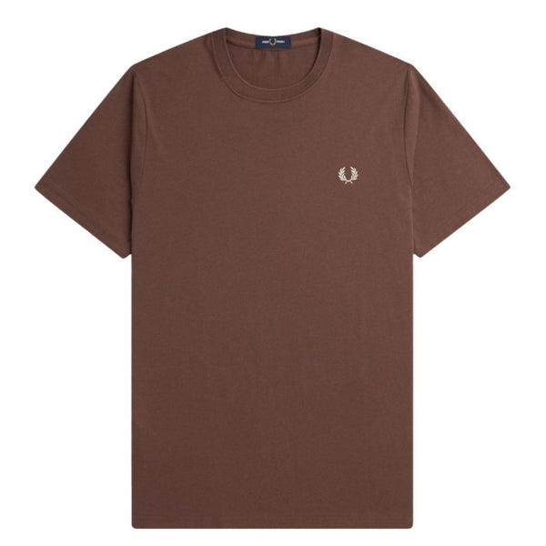 Fred Perry M1600 U85 Maroon T-shirt Mens XS