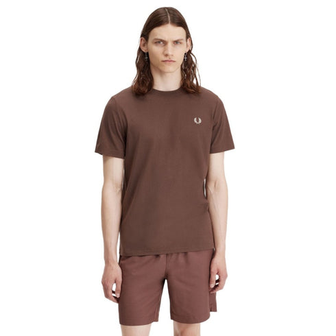 Fred Perry M1600 U85 Maroon T-shirt Mens XS
