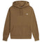 Fred Perry Twin Tipped Sleeve Brown Hoodie XS