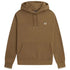Fred Perry Twin Tipped Sleeve Brown Hoodie XS