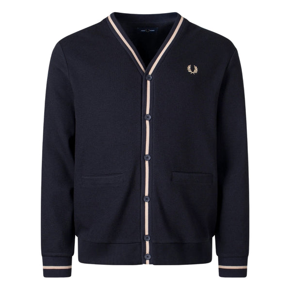 Fred Perry M2654 U78 Black Cardigan Mens M