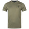 Fred Perry Uniform Green Ringer T-Shirt XS