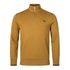 Fred Perry M3574 S81 Dark Caramel 1/4 Zip Sweatshirt Mens XS