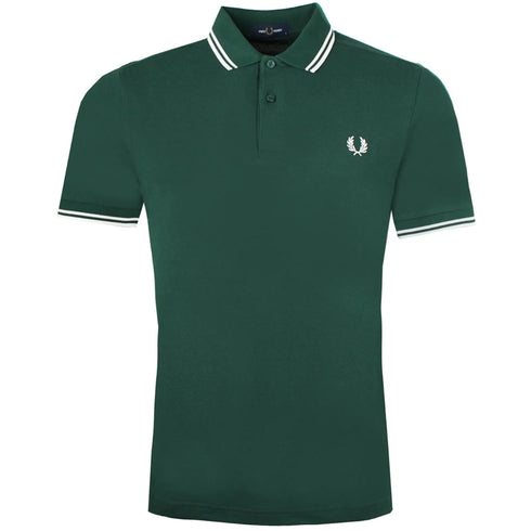 FRED PERRY M3600 406 IVY TWIN TIPPED FRED PERRY POLO SHIRT M