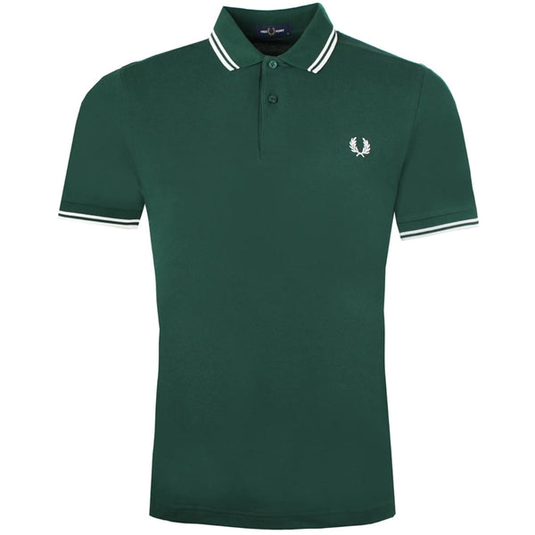 FRED PERRY M3600 406 IVY TWIN TIPPED FRED PERRY POLO SHIRT M