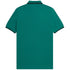 Fred Perry Black Twin Tipped Collar Mint Green Polo Shirt XS