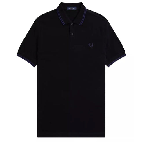 Fred Perry M3600 R77 Black Polo Shirt Mens XS