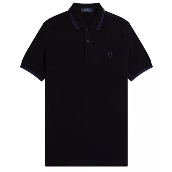 Fred Perry M3600 R77 Black Polo Shirt Mens XS