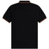 Fred Perry M3600 S38 Black Polo Shirt Mens S