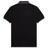 Fred Perry M3600 T45 Black Polo Shirt Mens XS