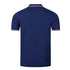 FRED PERRY M3600 T49 FRENCH NAVY/RUST/SEAGREASS TWIN TIPPED POLO SHIRT M