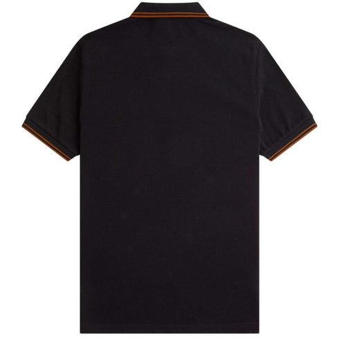 Fred Perry M3600 U35 Black Polo Shirt Mens XS