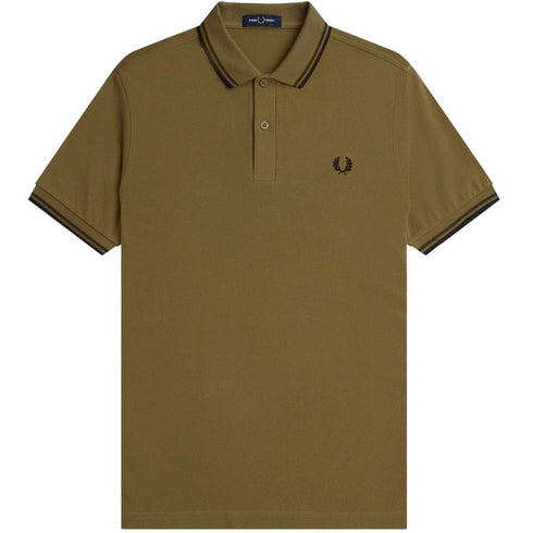 Fred Perry M3600 U40 Brown Polo Shirt Mens XS