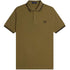Fred Perry M3600 U40 Brown Polo Shirt Mens XS