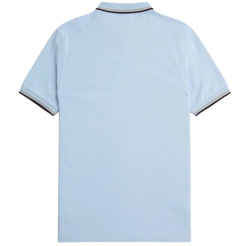 Fred Perry M3600 V02 Light Blue Polo Shirt Mens XS