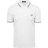 Fred Perry M3600 V21 White Polo Shirt Mens XS