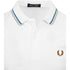Fred Perry M3600 V21 White Polo Shirt Mens XS
