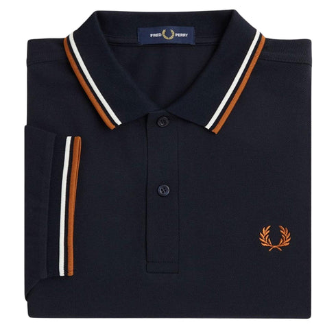 Fred Perry M3600 V33 Navy Polo Shirt Mens XS