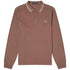 Fred Perry M3636 U85 Maroon Long Sleeve Polo Shirt Mens M