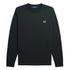 Fred Perry M4625 G85 Laurel Wreath Long Sleeve T-Shirt G85 Gunmetal Grey Long Sleeve T-Shirt Mens S