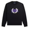 Fred Perry Laurel Wreath Graphic Black Sweatshirt