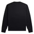 Fred Perry Laurel Wreath Graphic Black Sweatshirt S