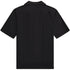 Fred Perry Black Panelled Short Sleeve Bowling Shirt XS