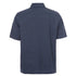 FRED PERRY M4661 C71 FRENCH NAVY MARL POCKET DETAIL OXFORD SHIRT S