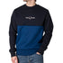 Fred Perry Colour Block Cobalt Blue Sweatshirt XS