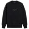 Fred Perry Taped Sleeve Black Sweatshirt S