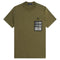 Fred Perry Soundwave Patch Logo Uniform Green T-Shirt XXL