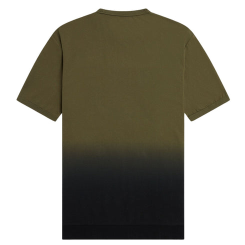 Fred Perry Ombre Dark Green T-Shirt XS