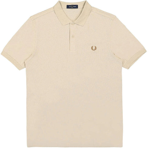 Fred Perry M6000 691 Oatmeal Polo Shirt Mens XS