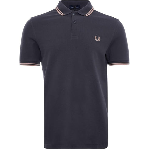 FRED PERRY M6000 M35 GUNMETAL PLAIN FRED PERRY POLO SHIRT XXXL