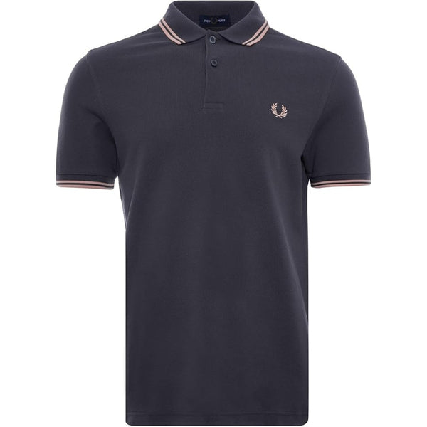 FRED PERRY M6000 M35 GUNMETAL PLAIN FRED PERRY POLO SHIRT XXXL