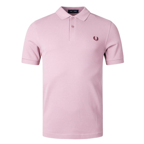 Fred Perry M6000 S51 Dusty Rose Pink Polo Shirt Mens XS